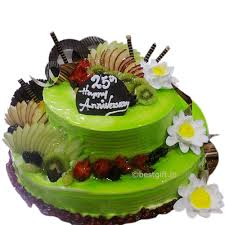 Fruits Step Cake